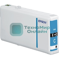 Картридж струйный Epson T7902 голубой повышенной емкости для WF-5110DW/WF-5620DWF