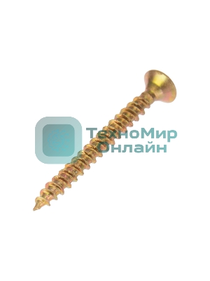 Саморез универсальный Kranz 3х30, желтый цинк, упаковка поставщика (16 000 шт.)