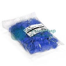 Колпачок ExeGate BC45-100-BL изолирующий для коннектора RJ-45, синий (100 шт)