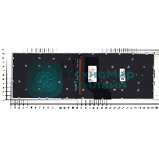 Клавиатура для ноутбука Acer Aspire VN7-593G черная с подсветкой