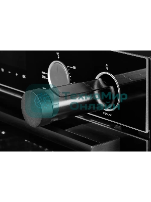 Электрический духовой шкаф Kuppersberg KSO 610 B 60 см, 80 л, High-Tech, 10 режимов, ПАР, Soft Close, телескопические направляющие, черный