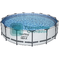Каркасный бассейн Bestway Steel Pro Max (полный комплект) 457x107 см, 14970 л, Bestway 56488