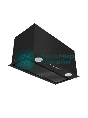 Вытяжка встраиваемая Elikor Cube 60П-1000 черный, 60 см, 1000 куб. м/ч, 54 дБ