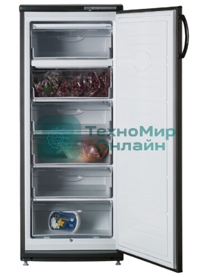 Морозильная камера Atlant M-7184-060, мокрый асфальт, 240л, 6 ящиков