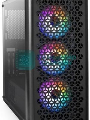 Компьютерный корпус Miditower ExeGate EVO-9202-NPX700 (ATX, БП 700NPX с вент. 12 см, с окном, 1*USB+1*USB 3.0, аудио, 3 вент. 12см с RGb подсветкой)