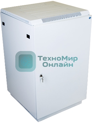 Шкаф телеком. напольный 18U (600x800) дверь металл (ШТК-М-18.6.8-3AAA) (2 коробки)