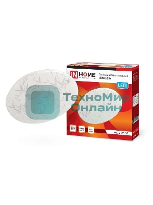 Светильник светодиодный DECO БАМБУК 24Вт 230В 4000К 1560лм 300мм IN HOME 4690612021911