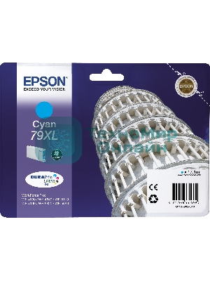 Картридж струйный Epson T7902 голубой повышенной емкости для WF-5110DW/WF-5620DWF