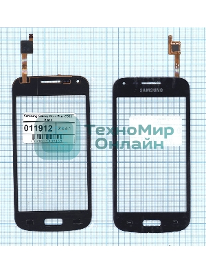 Сенсорное стекло (тачскрин) для Samsung Galaxy Core Plus SM-G350, черное