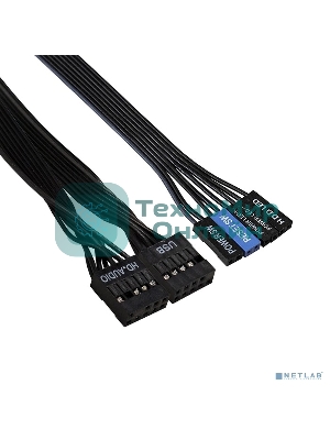 Компьютерный корпус Miditower ExeGate AA-440-AA400 (ATX, AA400 8 см, 2*USB, аудио)