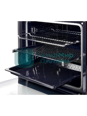 Электрический духовой шкаф Kuppersberg KSO 610 B 60 см, 80 л, High-Tech, 10 режимов, ПАР, Soft Close, телескопические направляющие, черный