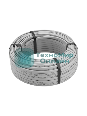 Кабель греющий (нагревательный) саморегулирующийся SRL30-2, неэкранированный, 30Вт/м, 0,9мм2/55м, бухта 50м Rexant