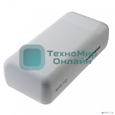 Портативный аккумулятор Perfeo (PF_E2096) - 30000 mAh, белый