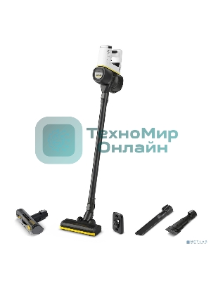 Пылесос ручной Karcher VC 4 Cordless myHome Pet 140Вт черный/белый