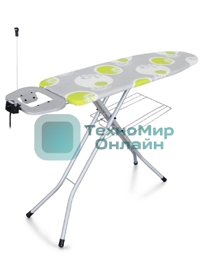 Доска гладильная DOGRULAR КАПИТОЛ ГРИ серый, чехол с тефлоновым покрытием (в уп. 2 шт)