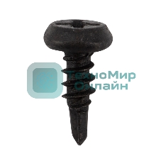 Саморез для металлических конструкций Kranz сверло 3,5х9,5, пакет (1000 шт/уп)