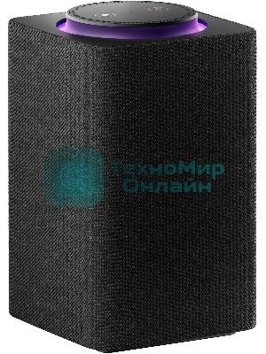 Умная колонка Яндекс Станция Макс, 65Вт, с экраном, 1 динамик, часы, Алиса, Wi-Fi, Bluetooth 5.0, Zigbee, графит