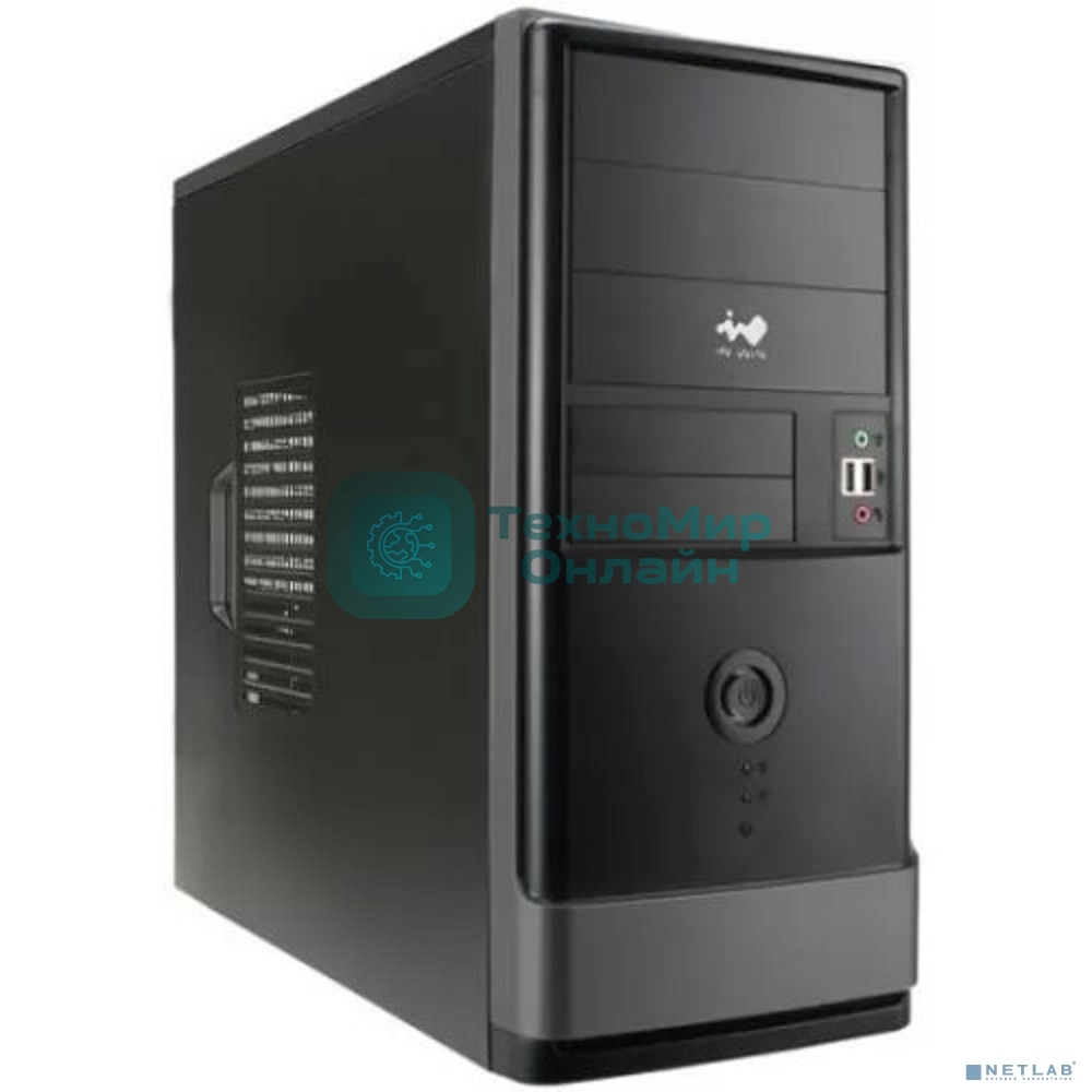 Компьютерный корпус EAR002BG 6151358 w/o psu, Mid Tower, черный, Ext:5.25