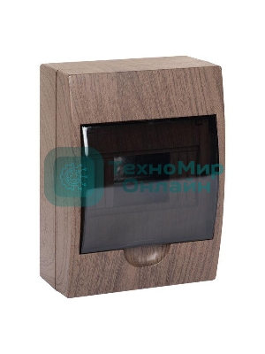 Щит ЩРН-П-6 IP41 темное дерево PROxima EKF pb40-n-6-dark