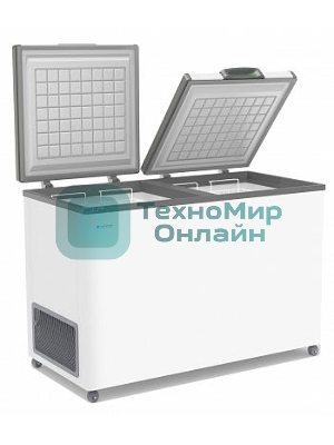 Морозильный ларь Frostor F 400 SD, белый, две независимые крышки, Общий объем 400 л. Полезный объем 380 л. Класс энергоэффективности А, Температурный режим -18-22°, 2 корзины, . Габариты 1200*600*840мм. белый