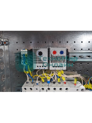 Шкаф уличный всепогодный укомплектованный настенный ЦМО ШТВ-Н, IP55, 15U, корпус: сталь, 760х600х330 мм (ВхШхГ), серый