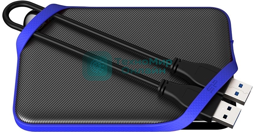 Внешний жесткий диск Silicon Power Armor A62 4Tb USB 3.2, Blue