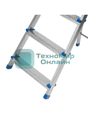 Стремянка Сибртех 5 ступеней, стальная, оцинкованная