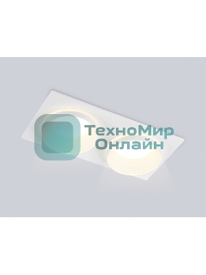 Светильник Ambrella light TN30711/2 WH белый GU5.3/2 182*92*36