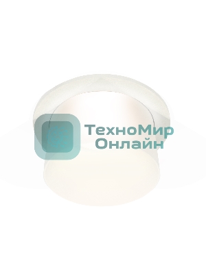 Комплект встраиваемого светильника Ambrella light XC7621045 SWH/FR белый песок/белый матовый MR16 GU5.3 (C7621, N7170)