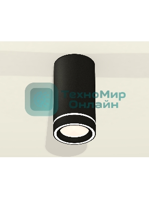 Светильник Ambrella Light XS8162004 SBK/FR черный песок/белый матовый GX53 (C8162, N8434)