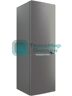 Холодильник Candy CCRN 6180S серебро двухкамерный 227/106л морозилка снизу, No Frost