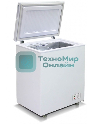 Морозильный ларь Бирюса Б-155KX белый, 145л