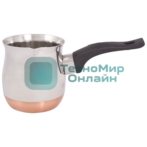 Турка MALLONY CW-350C, объем 350 мл, стальная с медным дном (в уп. 36 шт)