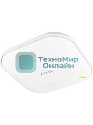 Гибридная точка доступа Zyxel NebulaFlex Pro WAX610D, WiFi 6, 802.11a/b/g/n/ac/ax (2,4 и 5 ГГц), MU-MIMO, антенны 4x4 с двойной диаграммой, до 575+2400 Мбит/с, 1xLAN 2.5GE, 1xLAN GE, PoE, защита от 4G