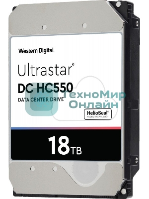 Жесткий диск Western Digital SAS 18Tb 7200RPM 12Gb/S 512MB DC HC550 0F38353