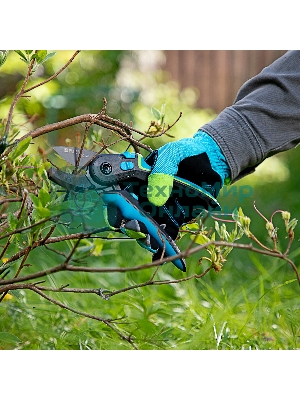 Секатор с наковальней Palisad LUXE 220 мм, регулировка захвата, трехкомпонентные рукоятки