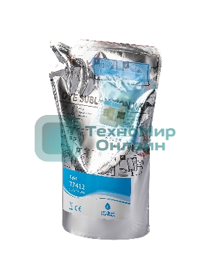 Контейнер с чернилами Sakura C13T741200 (T7412 C) для Epson, голубой, 1000 мл.