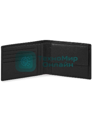 Кошелек мужской Piquadro Modus Special PU257MOSR/N черный натур.кожа