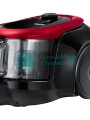 Пылесос Samsung VC18M21C0VR/EV красный/черный, 380/1800 Вт, уборка сухая, пылесборник контейнер 1.5 л