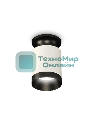 Светильник Ambrella Light XS6301121 SWH/PBK белый песок/черный полированный MR16 GU5.3 (N6902, C6301, N6131)