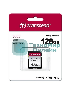Флеш карта SD 128Gb Transcend SDХC UHS-I U3