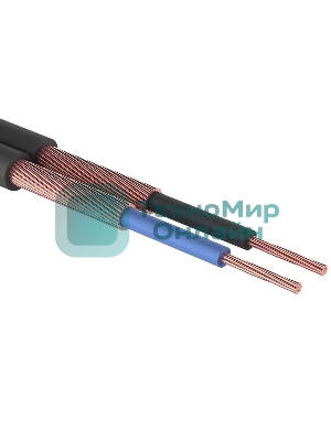 Кабель ШГЭС 2 PROconnect, черный, бухта 100 м