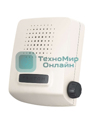 Звонок дверной проводной Сверчок тройной ди-до регул. громкости 220В 80-90дБА бел. Тритон СВ-02Р