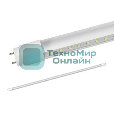 Лампа светодиодная LED-T8-П-PRO 20Вт 4000К G13 1620лм 230В 1200мм прозр. IN HOME 4690612030982