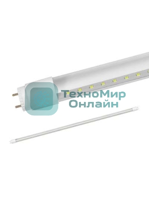 Лампа светодиодная LED-T8-П-PRO 20Вт 4000К G13 1620лм 230В 1200мм прозр. IN HOME 4690612030982
