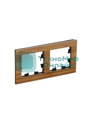 Рамка 2-м AtlasDesign Nature дерево бамбук SchE ATN353202