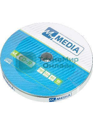 Диск CD-R MyMedia 700Mb 52x pack wrap (10шт) (69204)