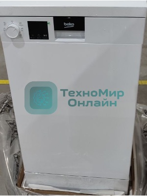 (Поврежденный товар) Посудомоечная машина Beko DVS050R01W белая [См.описание!]
