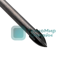 Сверло по стеклу и керамике Kranz 4 мм 4 грани шестигранный хвостовик