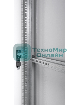 Шкаф телекоммуникационный напольный ЭКОНОМ 42U (600 × 800) дверь перфорированная 2 шт.